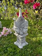 Beeld, Buddha four faces - 37 cm - Kunststeen, Antiek en Kunst