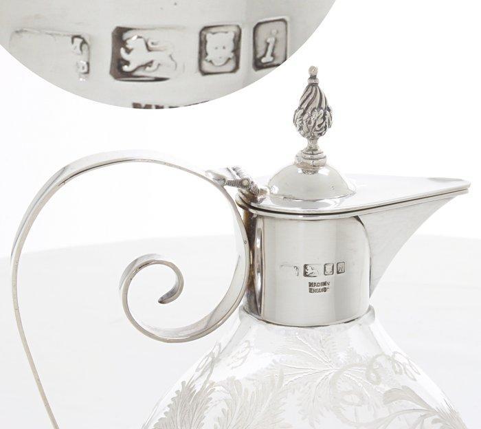 Harrison Brothers & Howson Ltd - Karaf - .925 zilver - Karaf, Antiek en Kunst, Antiek | Zilver en Goud