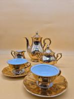 Koffieservies - Vintage bareuther bavaria gold porcelain, Antiek en Kunst