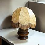 Mathias - Tafellamp - Hout, Messing - Frankrijk - 1960, Antiek en Kunst