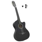 vidaXL Gitaar cutaway met equalizer 6 snaren western, Verzenden, Nieuw