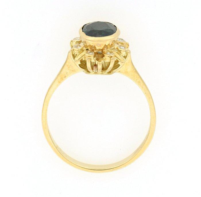 Zonder Minimumprijs - Ring - 18 karaat Geel goud - 1.58ct., Handtassen en Accessoires, Ringen