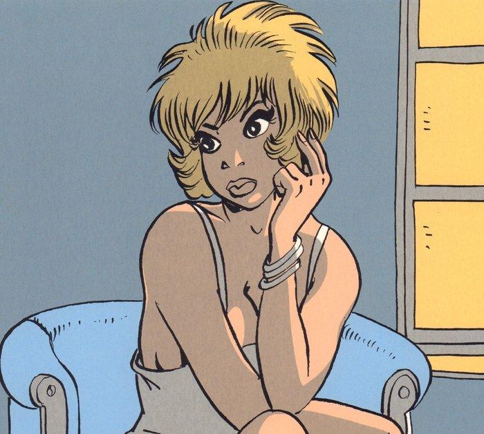 Walthéry, François - 1 Silkscreen - Hommage à André Juillard, Boeken, Strips | Comics
