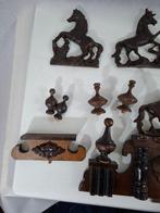 Klok (16) - Hout - 1930-1940 - Diverse houten klok onder