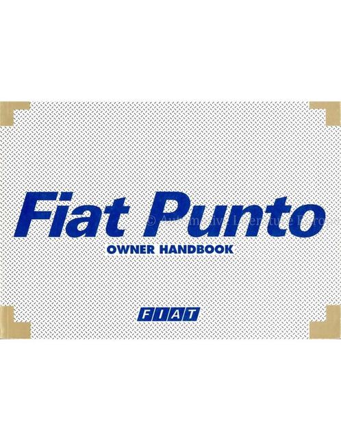 2002 FIAT PUNTO INSTRUCTIEBOEKJE ENGELS, Auto diversen, Handleidingen en Instructieboekjes