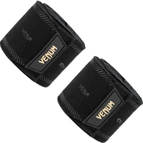 Venum Impact Evo Handbandages 2,5m Zwart, Sport en Fitness, Vechtsporten en Zelfverdediging, Vechtsportbescherming, Nieuw, Overige