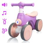 Velaryon Loopfiets 1 jaar - Paars - 4 Kleuren - Met toeter,, Verzenden