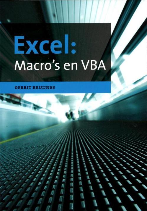Excel: MacroS En Vba 9789043022125, Livres, Informatique & Ordinateur, Envoi