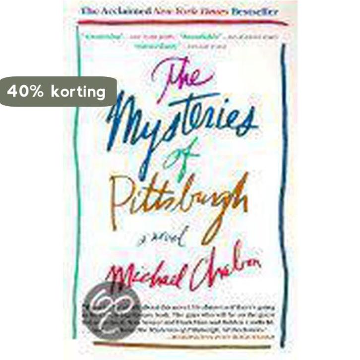 The Mysteries of Pittsburgh 9780060972127 Michael Chabon, Boeken, Taal | Engels, Gelezen, Verzenden