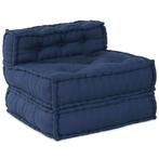 vidaXL Kussen Blauw 70 x 70 x 54 cm Polyester, Huis en Inrichting, Woonaccessoires | Kussens, Verzenden, Nieuw