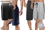 2dekans | Milanoro - M - Korte broek - 2-pack - Heren -, Kleding | Heren, Ophalen of Verzenden, Nieuw