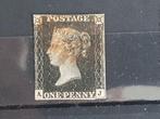 Groot-Brittannië 1840 - 1 penny black, mooi exemplaar., Gestempeld