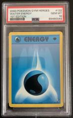 Pokémon - 1 Graded card - water energy - PSA 10