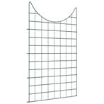 vidaXL Vijverhekset 8 pcs Groen 50 x 80 cm Staal, Verzenden, Nieuw