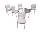 De Padova - Vico Magistretti - Stoel (6) - Silver -, Antiek en Kunst