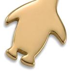 Zonder minimumprijs - Dodo - Hanger - 18 karaat Geel goud, Handtassen en Accessoires, Antieke sieraden