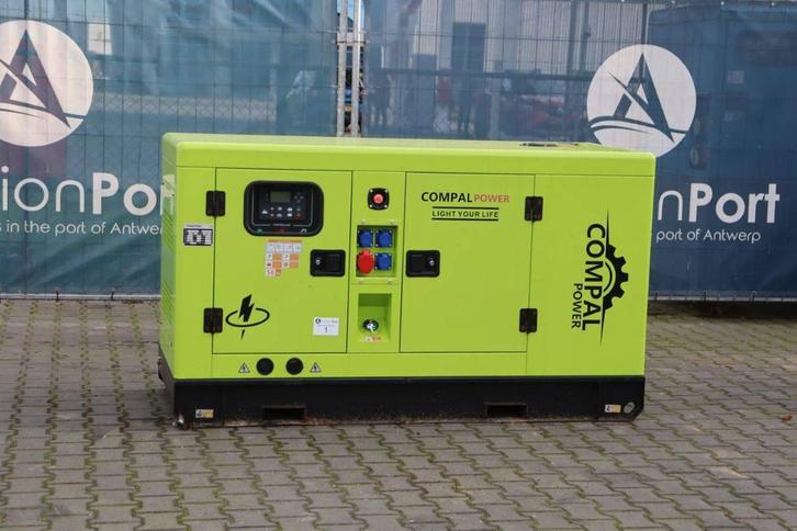 Veiling: Generator Compal Power VG-R30 Diesel 2025 37kVA Nie, Zakelijke goederen, Machines en Bouw | Aggregaten, Ophalen