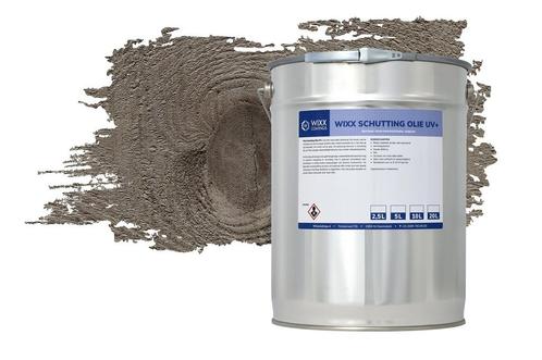 Wixx Schuttingolie UV+ Grijs 20L, Doe-het-zelf en Bouw, Verf, Beits en Lak, Grijs, Nieuw, Verzenden