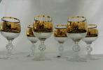 Drinkservies - Glas - Authentiek Boheems kristal, Antiek en Kunst