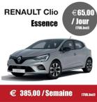 Louez-moi : Renault Clio Essence/ Jour-semaine et week-end