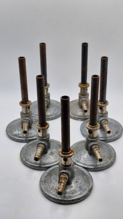 biofiz - bunsen - Brander (7) - Metaal - Laboratorium, Antiek en Kunst, Antiek | Wandborden en Tegels