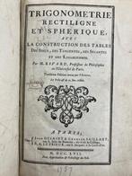 M. Rivard - Trigonometrie Rectiligne et Sphérique - 1757
