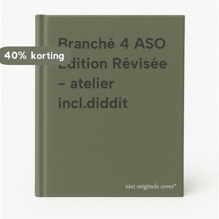 Branché 4 ASO Edition Révisée - atelier incl.diddit, Boeken, Schoolboeken, Zo goed als nieuw, Verzenden
