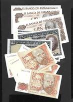 Spanje. - 15 banknotes - various dates - consecutives