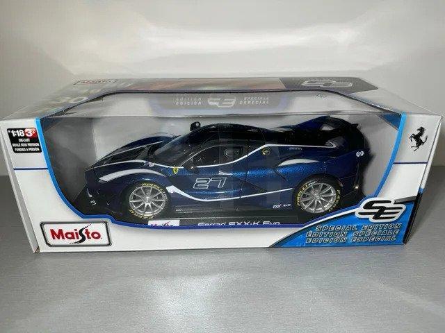 Maisto 1:18 - Modelauto - Ferrari FXX-K Evo, Hobby en Vrije tijd, Modelauto's | 1:5 tot 1:12