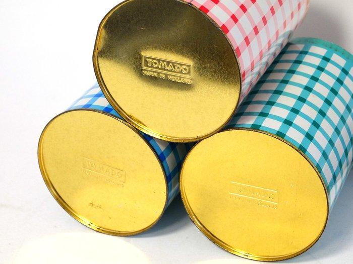 Tomado - Blikken doos (3) - ruit - Metaal, blik - set van 3, Antiek en Kunst, Curiosa en Brocante