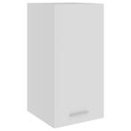 vidaXL Hangkast Lyon 29,5x31x60 cm bewerkt hout wit, Huis en Inrichting, Verzenden, Nieuw