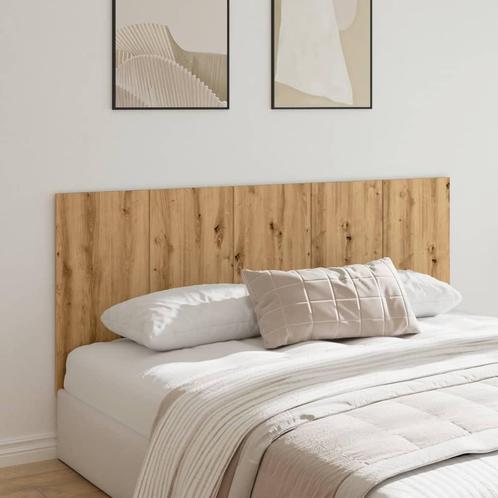 vidaXL Hoofdeinde 200x1,5x80 cm bewerkt hout artisanaal, Huis en Inrichting, Slaapkamer | Bedden, Nieuw, Verzenden