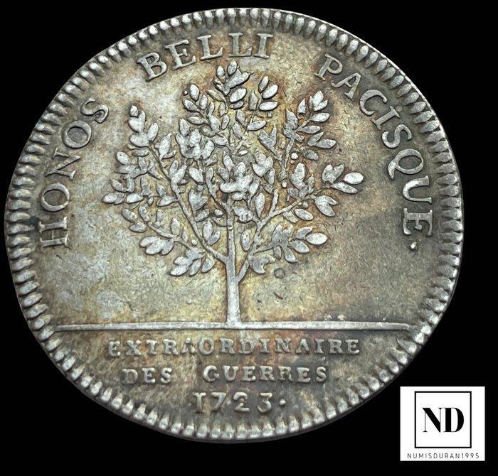 Frankrijk. Louis XV (1715-1774). Jeton 1723, Postzegels en Munten, Munten | Europa | Niet-Euromunten