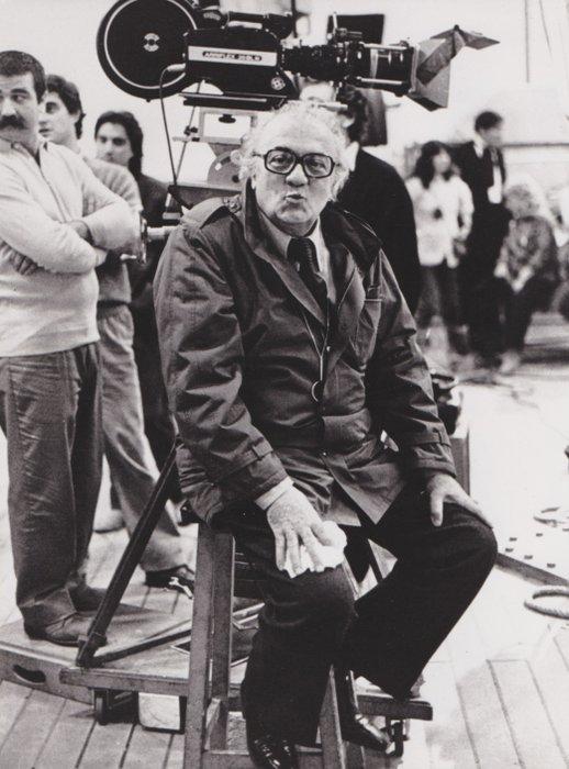 Deborah Imogen Beer (attribuée à ) - Federico Fellini tourne, Antiek en Kunst, Kunst | Designobjecten