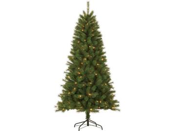 Giftsome Kunstkerstboom 210 cm met Verlichting - Kerstboom, Verzenden, Nieuw
