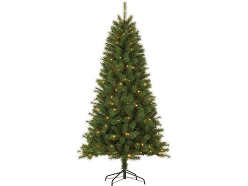Giftsome Kunstkerstboom 210 cm met Verlichting - Kerstboom, Diversen, Kerst, Nieuw, Verzenden