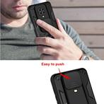 Xiaomi Redmi Note 9 Pro Max - Armor Hoesje met Kickstand en, Verzenden, Nieuw