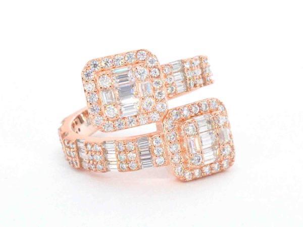 Veiling - Design ring met emeralds en briljanten, Handtassen en Accessoires, Ringen