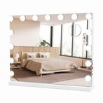 2dekans | Coast Make-up Spiegel met 15 LEDs - wit - 58 x 48, Ophalen of Verzenden, Nieuw