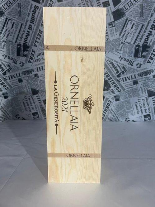 2021 Tenuta dell’Ornellaia, Ornellaia “ La Generosità “ -, Verzamelen, Wijnen