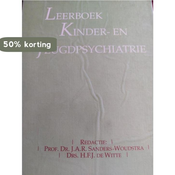 Leerboek kinder- en jeugdpsychiatrie 9789023225034, Livres, Science, Envoi