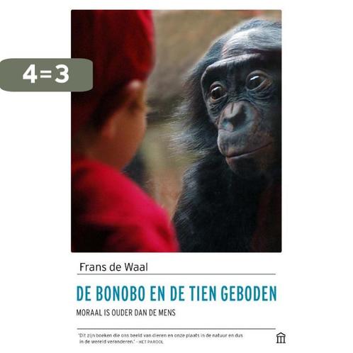 De bonobo en de tien geboden 9789046707562 Frans de Waal, Boeken, Literatuur, Zo goed als nieuw, Verzenden