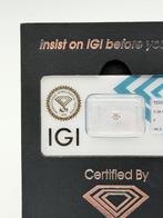 1 pcs Diamant (Natuurlijk) - 0.38 ct - Rond - F - VS2 -, Handtassen en Accessoires, Edelstenen, Nieuw