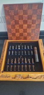 Jeu déchecs - Ajedrez de ujo de Málaga (España) - Métal,, Antiek en Kunst