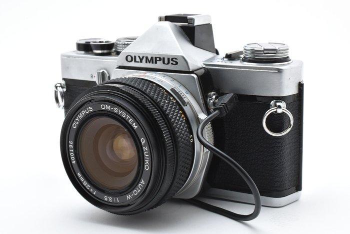Olympus OM-1 chrome + G.Zuiko Auto-W 3.5/28mm | Single lens, Audio, Tv en Foto, Fotocamera's Analoog