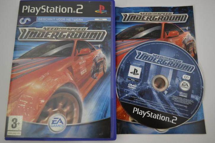 Need For Speed Underground (PS2 PAL), Games en Spelcomputers, Games | Sony PlayStation 2