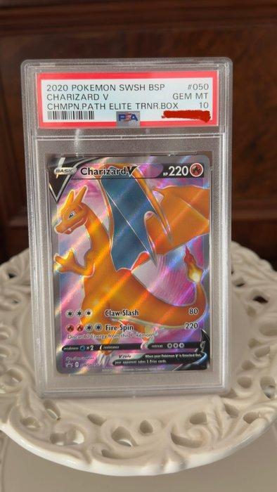 Pokémon Graded card - Charizard - PSA 10 - Sword & Shield, Hobby en Vrije tijd, Verzamelkaartspellen | Pokémon
