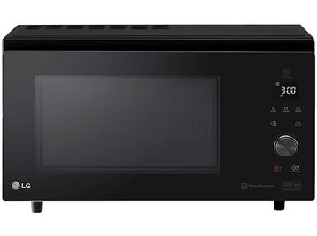 LG -  Combi Microgolfoven Neochef (mj3965bib) - Zwart, Elektronische apparatuur, Microgolfovens, Verzenden, Nieuw, Oven, Draaiplateau