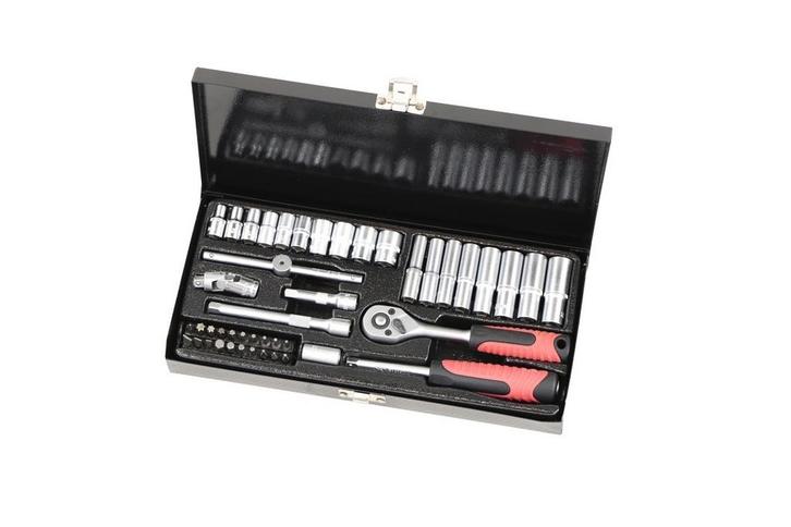 TM 47 Delige 1/4 Professionele Automotive Doppenset, Auto diversen, Autogereedschap, Verzenden