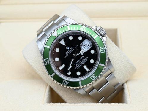 Rolex Submariner Ref. 16610LV Year 2006 (Full Set), Handtassen en Accessoires, Horloges | Heren, Polshorloge, Zo goed als nieuw